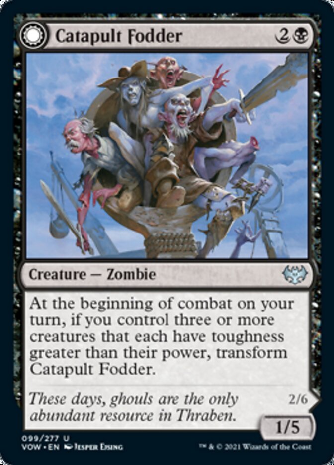 Catapult Fodder // Catapult Captain [Innistrad: Crimson Vow] | Good Games Modbury