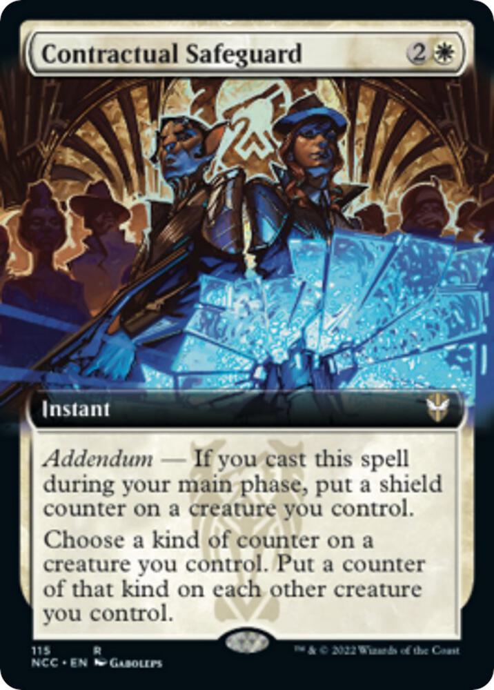 Contractual Safeguard Extended Art 115/93 (Commander: Streets of New Capenna)  | Good Games Modbury