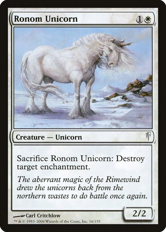 Ronom Unicorn 16/155 (Coldsnap)  | Good Games Modbury