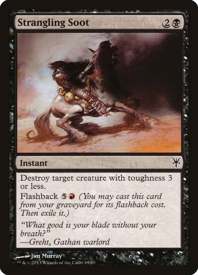 Strangling Soot 65/80 (Duel Decks: Sorin vs. Tibalt)  | Good Games Modbury