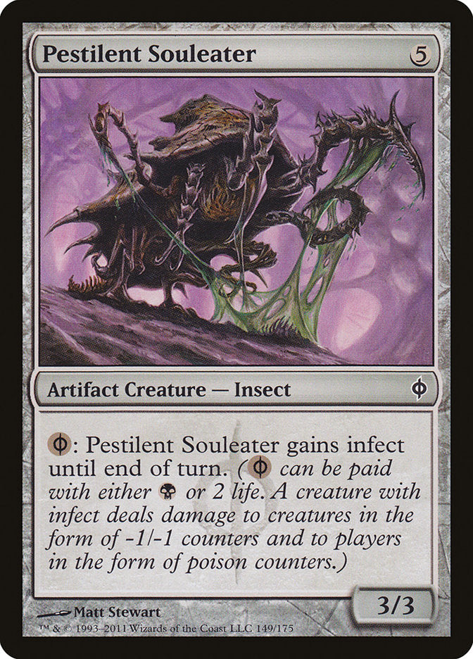 Pestilent Souleater 149/175 (New Phyrexia)  | Good Games Modbury