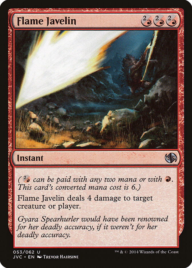 Flame Javelin 53/62 (Duel Decks: Anthology)  | Good Games Modbury