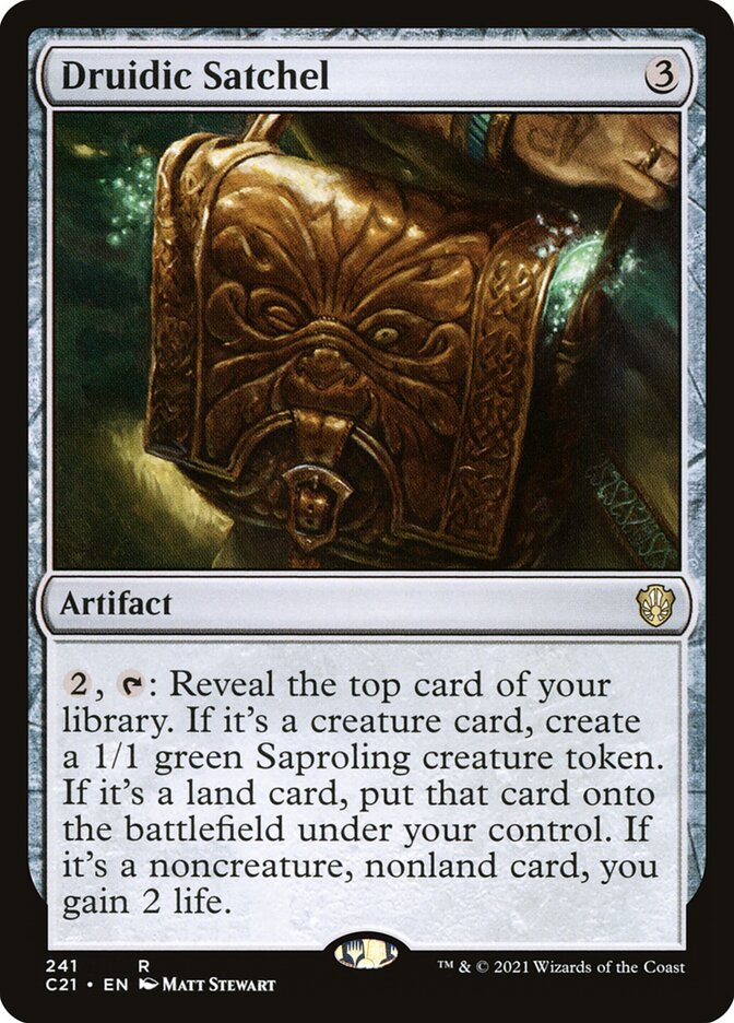 Druidic Satchel 241/81 (Commander 2021)  | Good Games Modbury