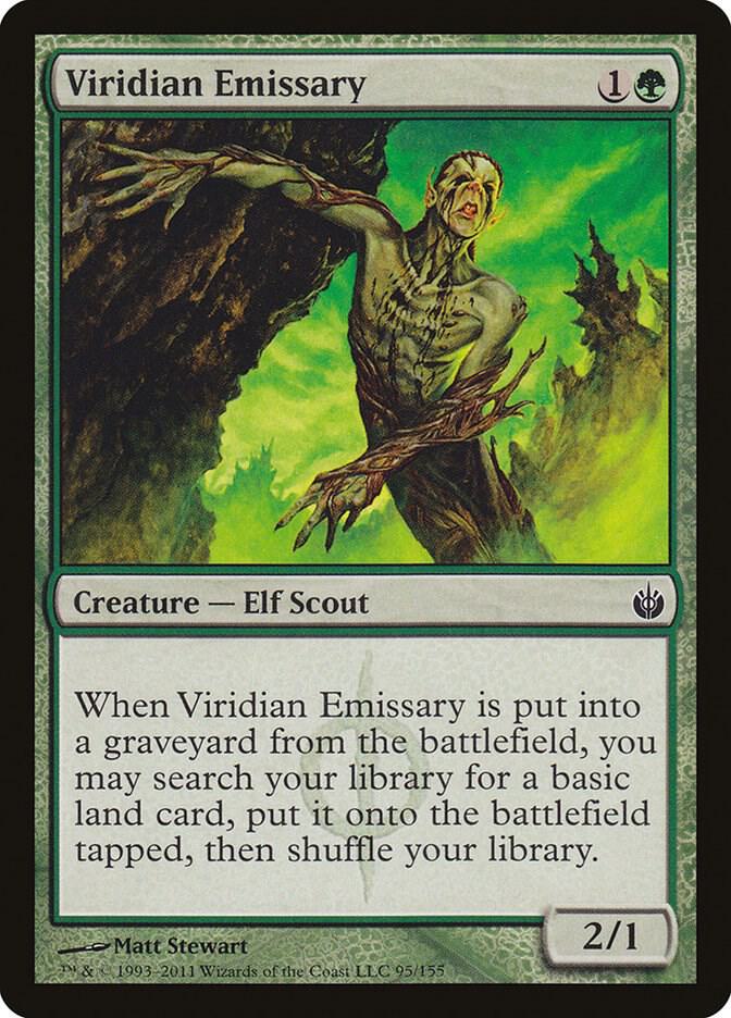 Viridian Emissary 95/155 (Mirrodin Besieged)  | Good Games Modbury