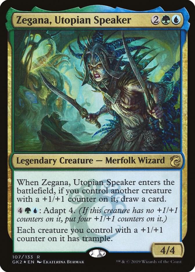 Zegana, Utopian Speaker 107 (Ravnica Allegiance: Guild Kits)  - Foil | Good Games Modbury