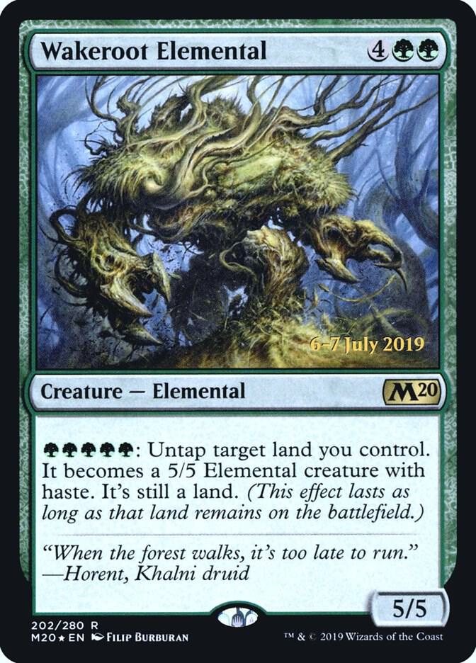 Wakeroot Elemental 202s/144 (Prerelease Cards)  - Foil | Good Games Modbury