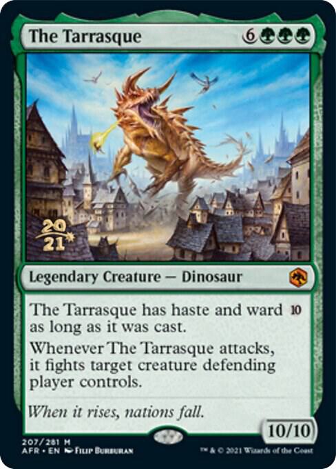The Tarrasque 207s/241 (Prerelease Cards)  - Foil | Good Games Modbury