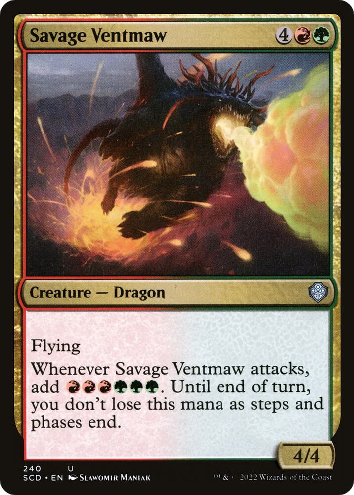 Savage Ventmaw 240/352 (Starter Commander Decks)  | Good Games Modbury
