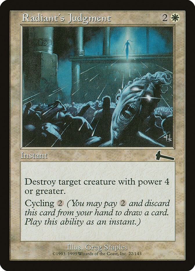 Radiants Judgment 22/143 (Urza's Legacy)  | Good Games Modbury