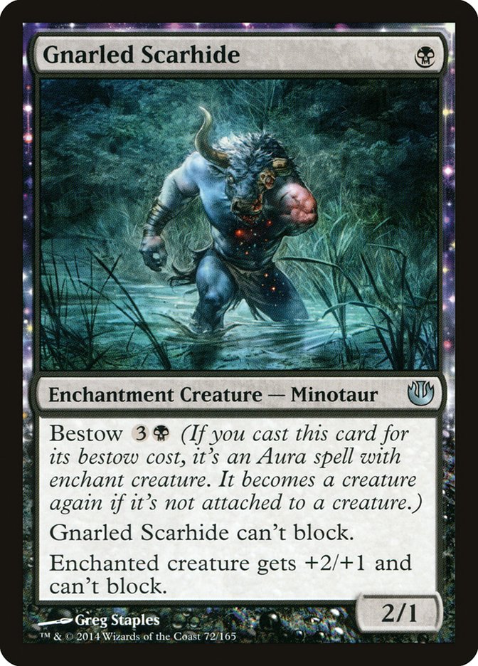 Gnarled Scarhide 72/165 (Journey Into Nyx)  | Good Games Modbury