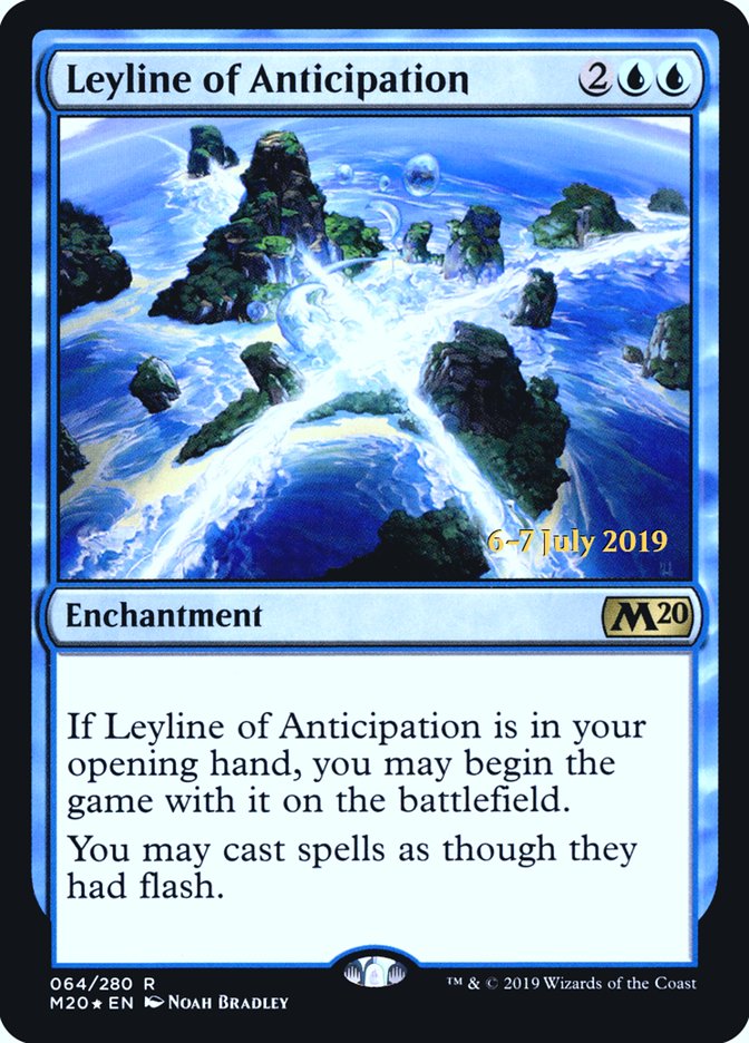 Leyline of Anticipation [Core Set 2020 Prerelease Promos] | Good Games Modbury