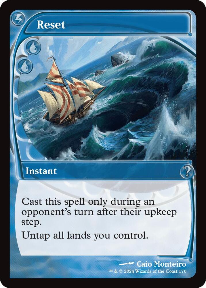 Reset 170/390 (Mystery Booster 2)  - Future Sight Foil | Good Games Modbury