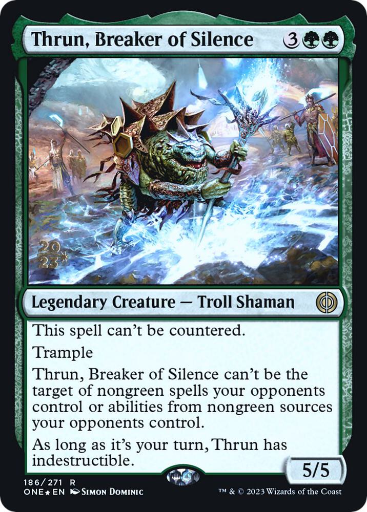 Thrun Breaker of Silence 186s/160 (Prerelease Cards)  - Foil | Good Games Modbury