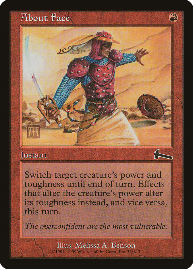 About Face 73/143 (Urza's Legacy)  - Foil | Good Games Modbury