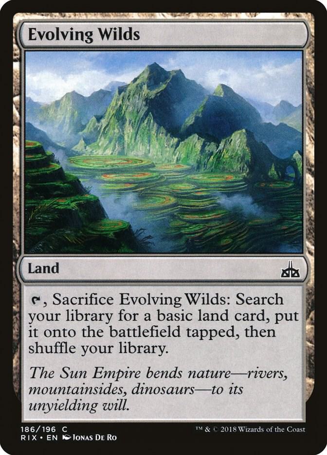 Evolving Wilds 186/196 (Rivals of Ixalan)  - Foil | Good Games Modbury