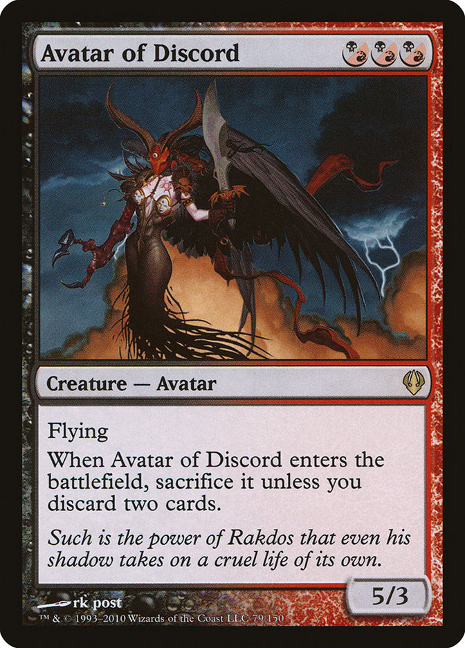 Avatar of Discord 79/150 (Archenemy)  | Good Games Modbury