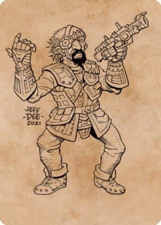 Jan Jansen, Chaos Crafter Art Card [Commander Legends: Battle for Baldur's Gate Art Series] | Good Games Modbury