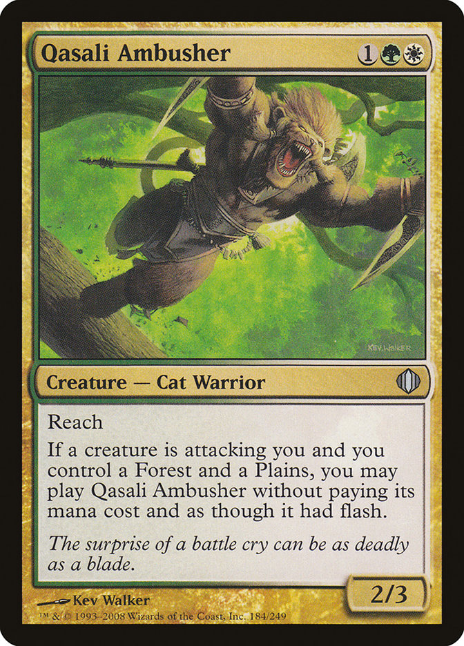 Qasali Ambusher 184/249 (Shards of Alara)  | Good Games Modbury