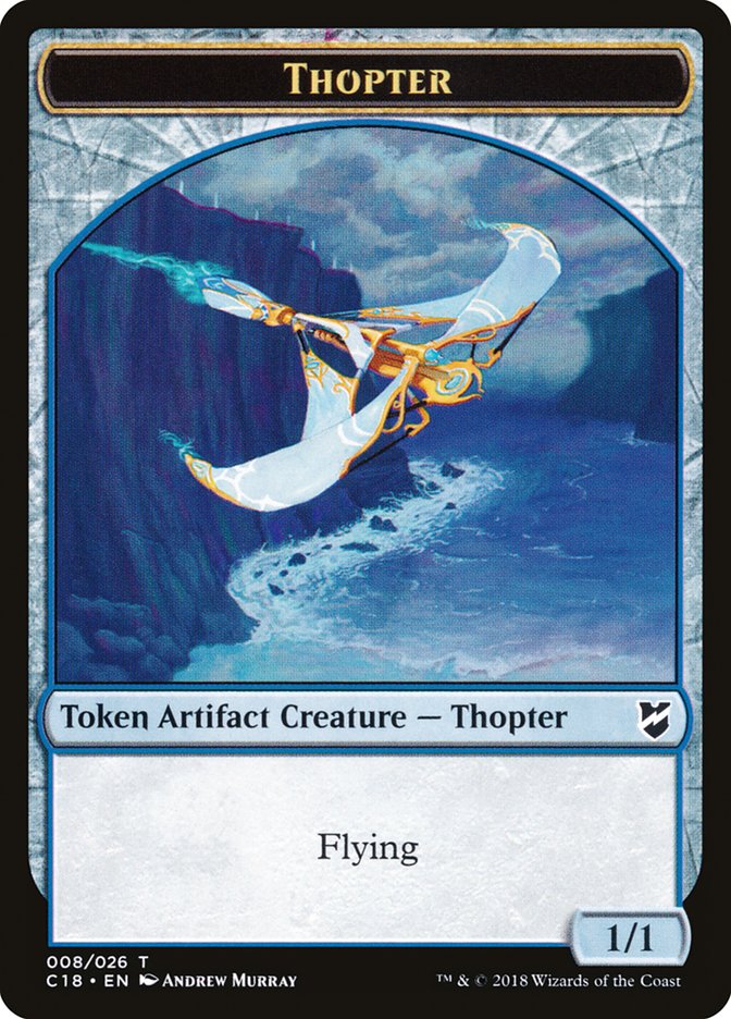 Thopter Token (008/026) [Commander 2018 Tokens] | Good Games Modbury