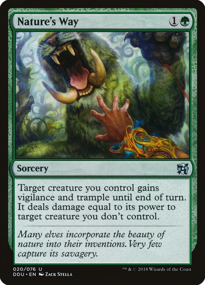 Nature's Way 20/76 (Duel Decks: Elves vs. Inventors)  | Good Games Modbury