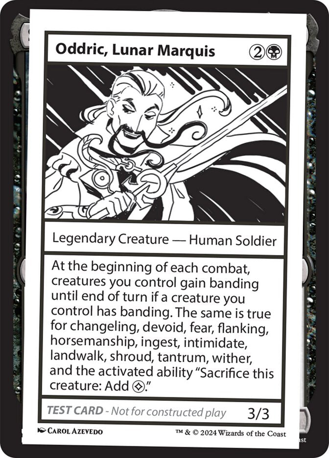 Oddric, Lunar Marquis 551/390 (Mystery Booster 2 Playtest Cards)  | Good Games Modbury