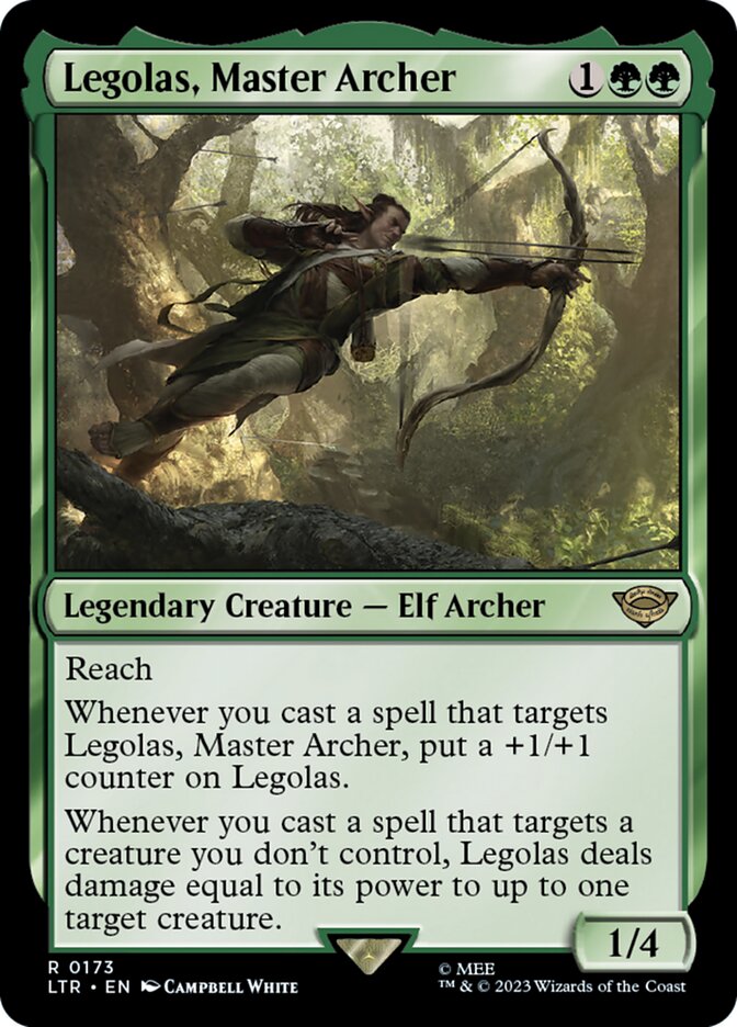 Legolas, Master Archer 173/281 (Universes Beyond: The Lord of the Rings: Tales of Middle-earth)  | Good Games Modbury