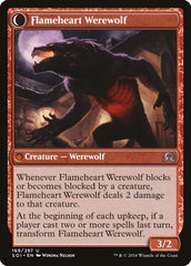 Kessig Forgemaster // Flameheart Werewolf [Shadows over Innistrad] | Good Games Modbury