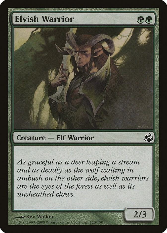 Elvish Warrior 120/150 (Morningtide)  - Foil | Good Games Modbury