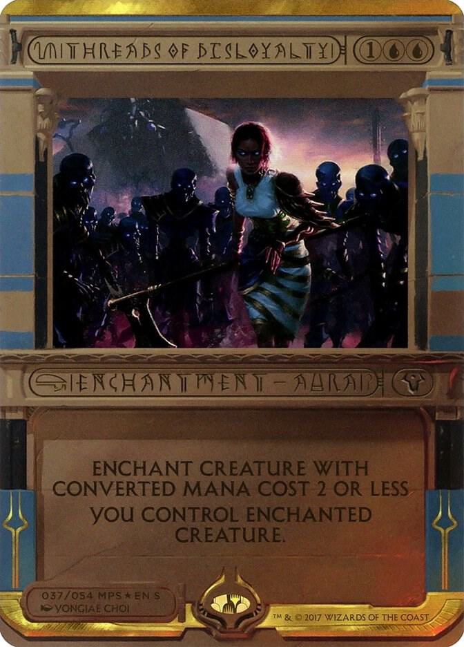Threads of Disloyalty 37/54 (Masterpiece Series: Amonkhet Invocations)  - Foil | Good Games Modbury