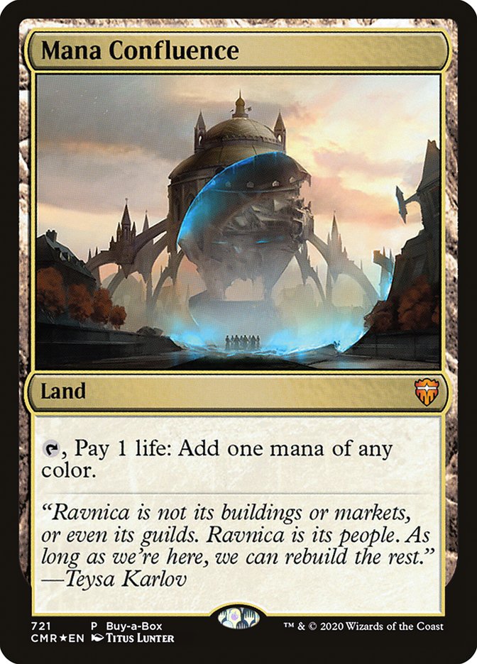 Mana Confluence (Buy-A-Box) [Commander Legends Promos] | Good Games Modbury