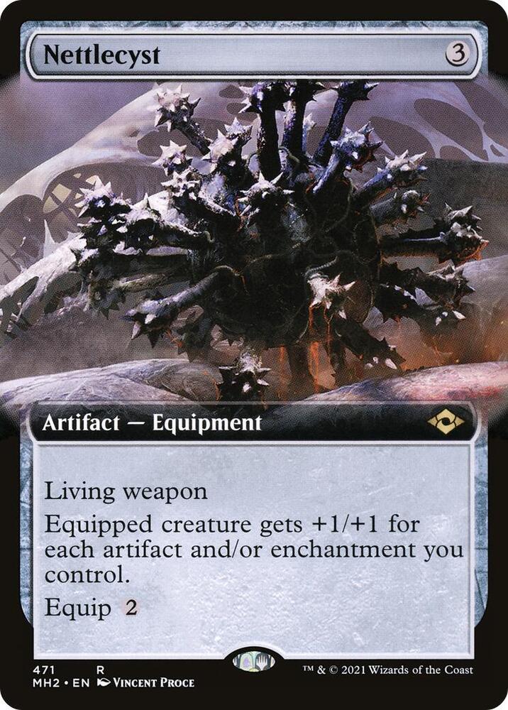 Nettlecyst Extended Art 471/303 (Modern Horizons 2)  | Good Games Modbury