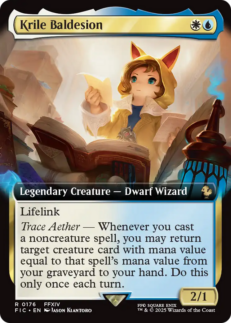 Krile Baldesion (Extended Art) [FINAL FANTASY Commander] | Good Games Modbury