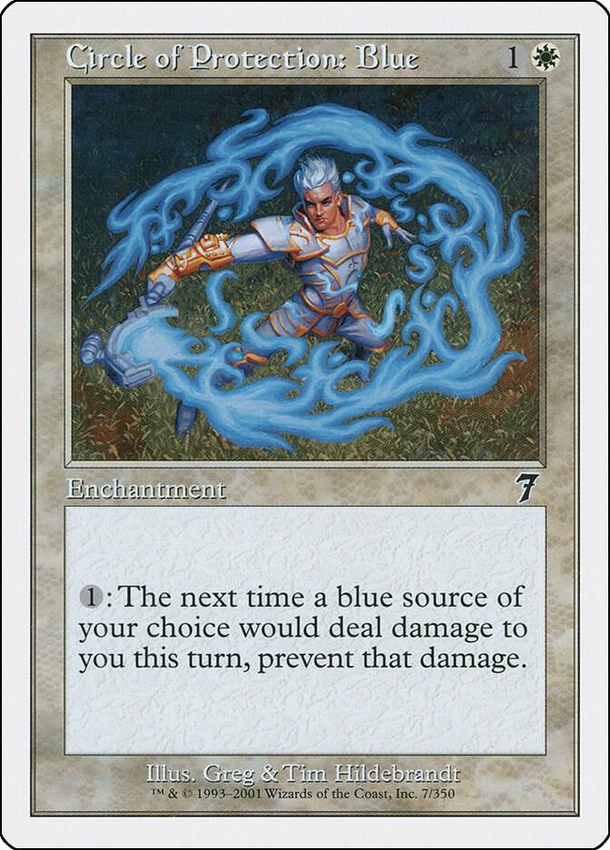 Circle of Protection: Blue 7/350 (7th Edition)  | Good Games Modbury