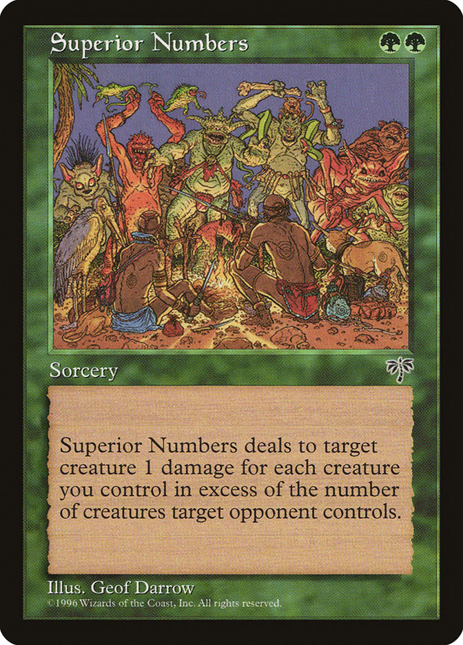 Superior Numbers 244/350 (Mirage)  | Good Games Modbury