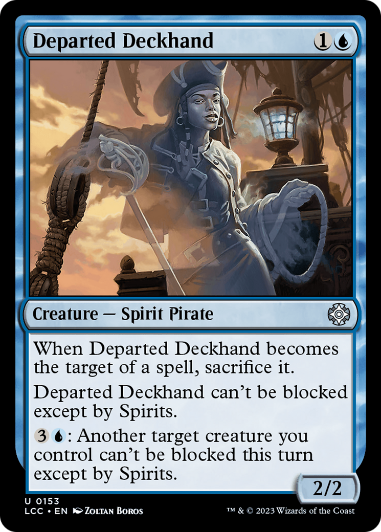 Departed Deckhand [The Lost Caverns of Ixalan Commander] | Good Games Modbury