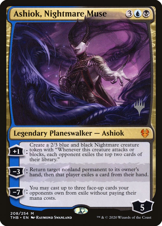 Ashiok, Nightmare Muse (Promo Pack) [Theros Beyond Death Promos] | Good Games Modbury