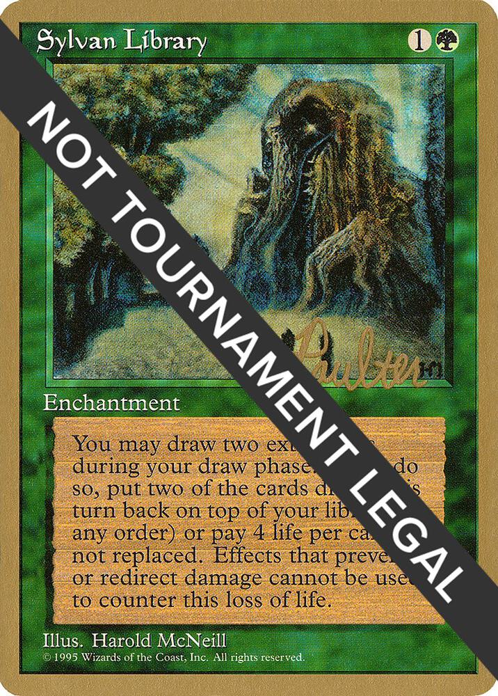 Sylvan Library 1996 Preston Poulter 4ED pp273/308 (World Championship Decks)  | Good Games Modbury
