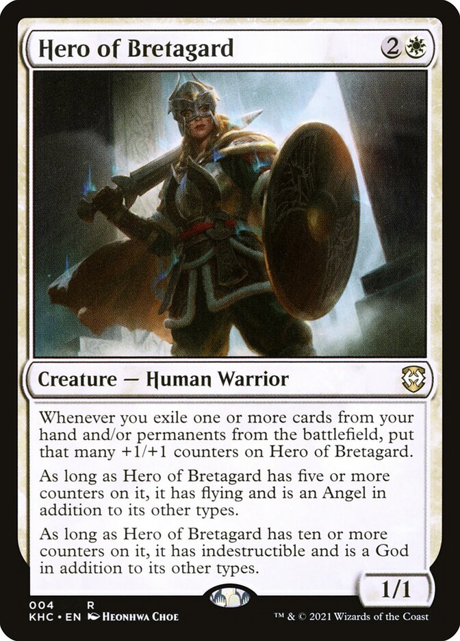 Hero of Bretagard 4/1 (Commander: Kaldheim)  | Good Games Modbury