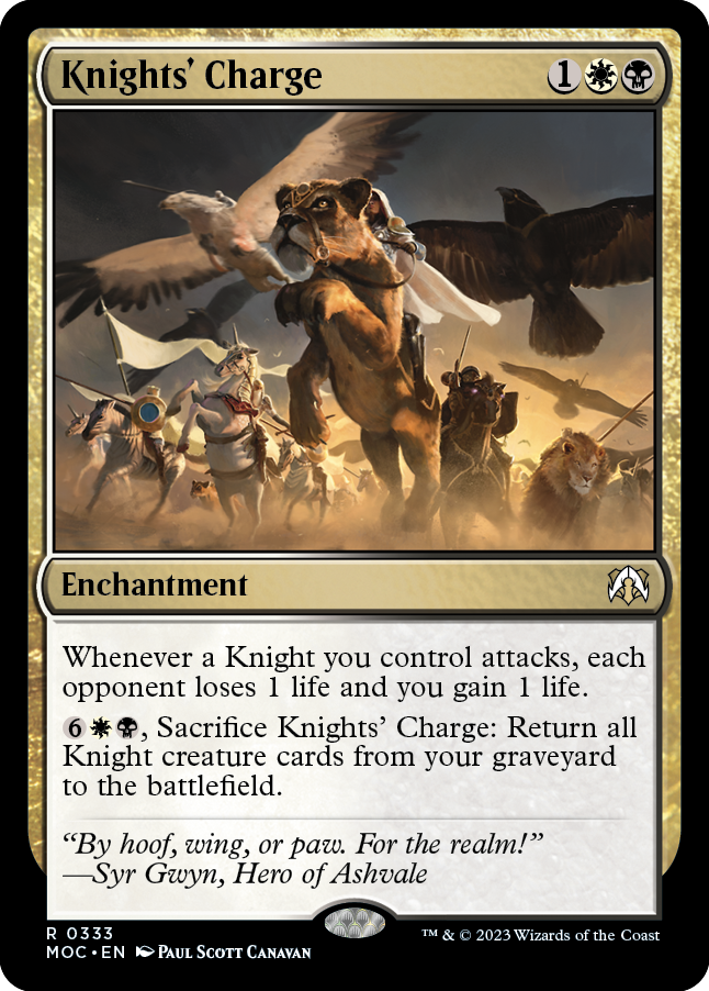 Knights' Charge [March of the Machine Commander] | Good Games Modbury