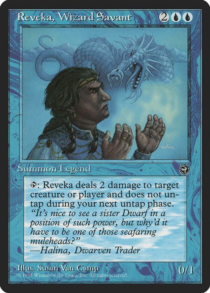 Reveka, Wizard Savant 37/140 (Homelands)  | Good Games Modbury