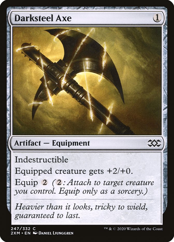 Darksteel Axe 247/332 (Double Masters)  - Foil | Good Games Modbury