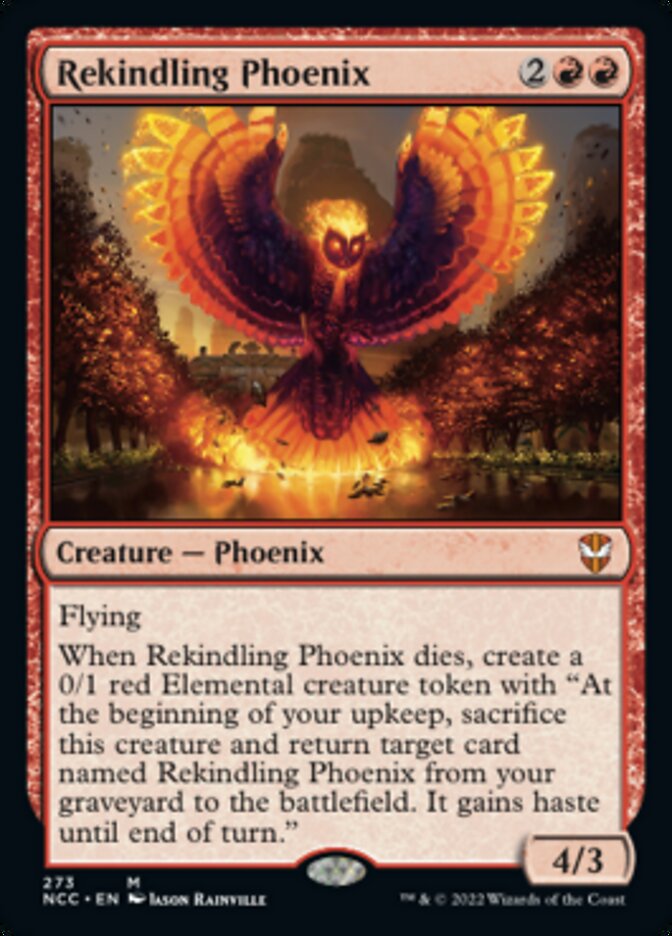 Rekindling Phoenix [Streets of New Capenna Commander] | Good Games Modbury