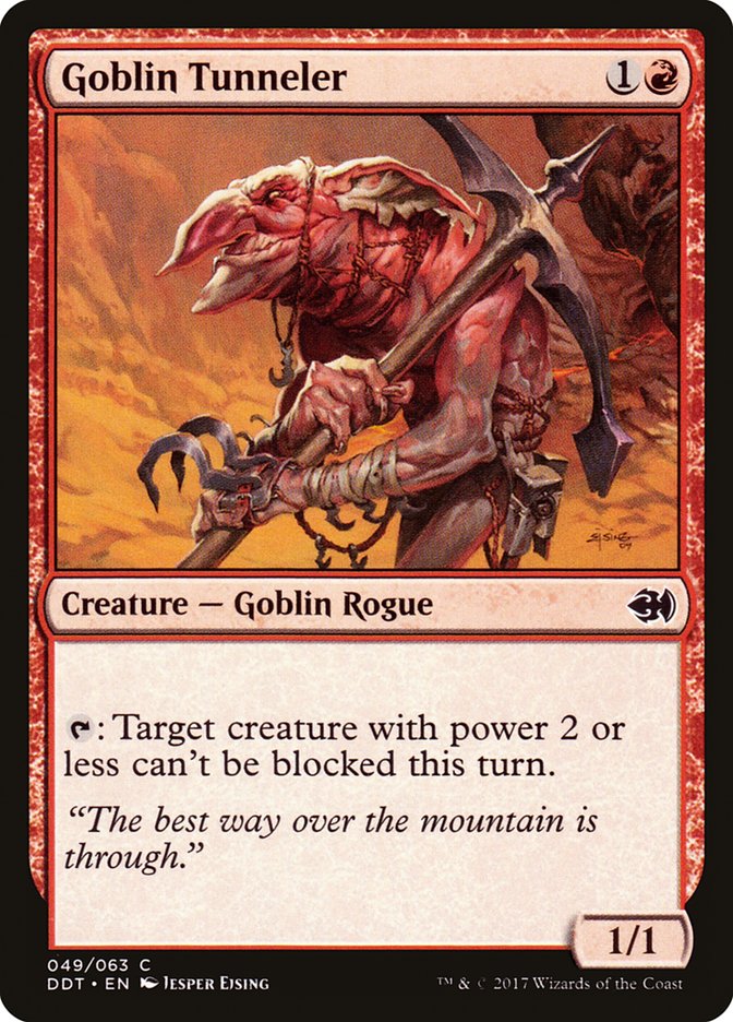 Goblin Tunneler 49/63 (Duel Decks: Merfolk vs. Goblins)  | Good Games Modbury