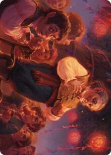 Bilbo Retired Burglar Art Card 14 (Art Series: Universes Beyond: The Lord of the Rings: Tales of Middle-earth)  | Good Games Modbury
