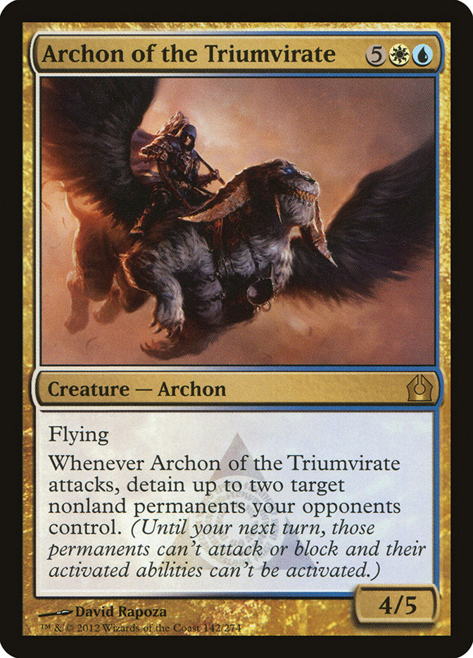 Archon of the Triumvirate [Return to Ravnica] | Good Games Modbury