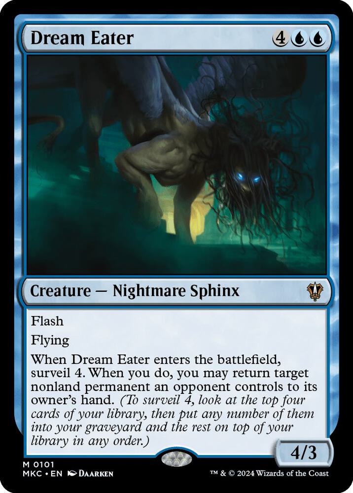 Dream Eater 101/311 (Commander: Murders at Karlov Manor)  | Good Games Modbury