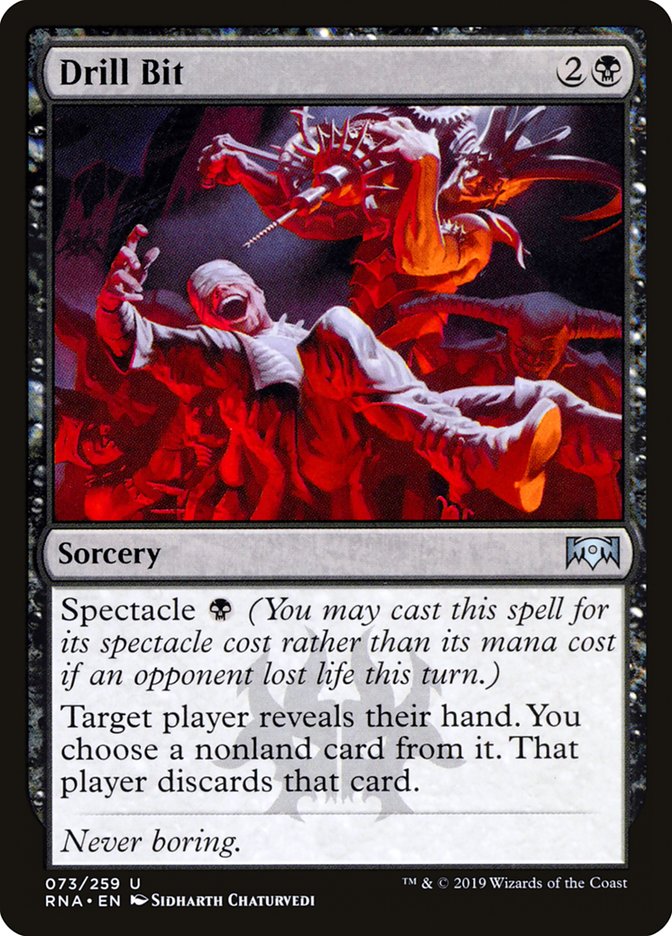 Drill Bit 73/259 (Ravnica Allegiance)  - Foil | Good Games Modbury