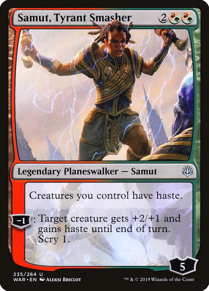 Samut, Tyrant Smasher 235/264 (War of the Spark)  | Good Games Modbury