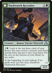 Duskwatch Recruiter // Krallenhorde Howler [Shadows over Innistrad] | Good Games Modbury