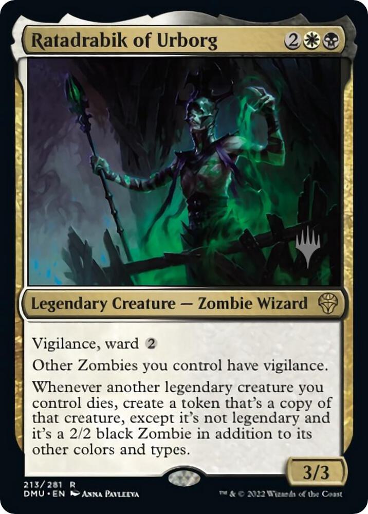 Ratadrabik of Urborg 213p/161 (Promo Pack: Dominaria United)  - Foil | Good Games Modbury